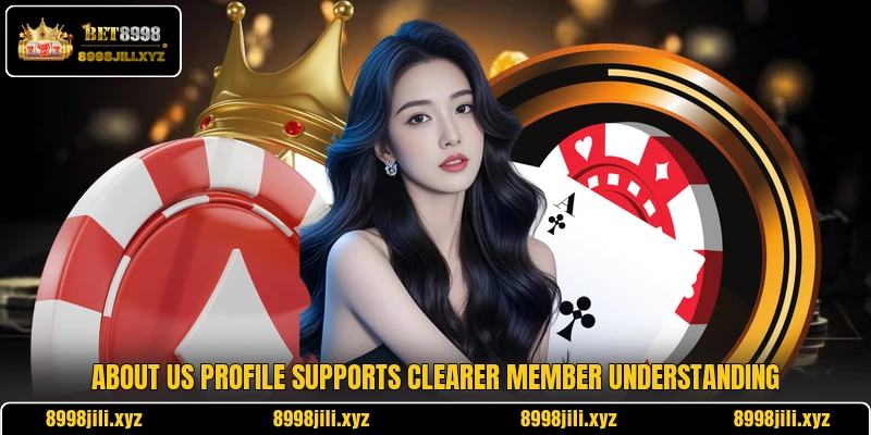 About us profile supports clearer member understanding