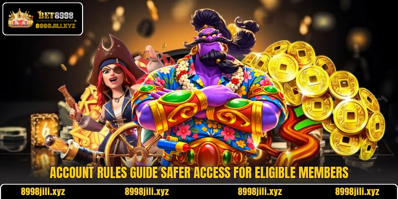 Account rules guide safer access for eligible members