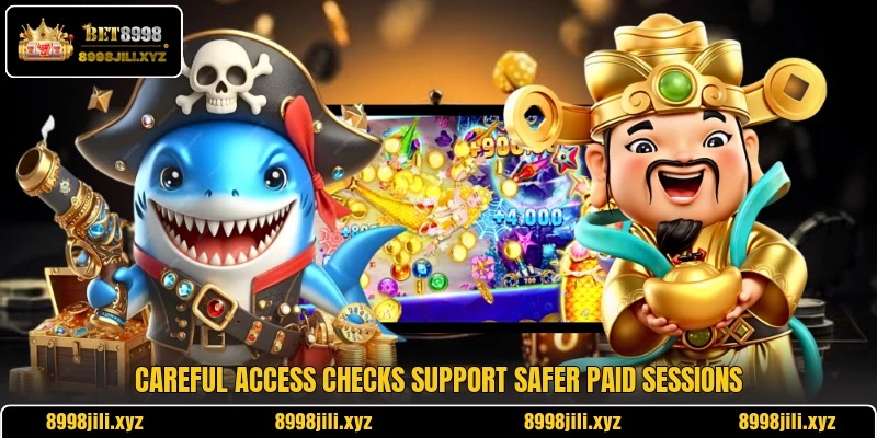 Careful access checks support safer paid sessions