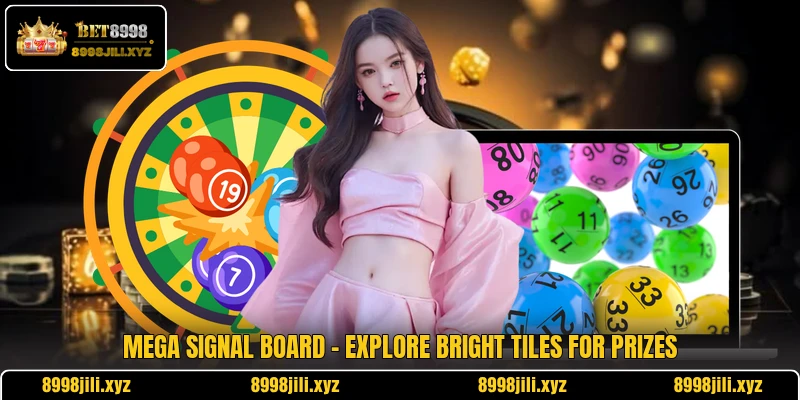 Mega Signal Board - Explore Bright Tiles For Prizes