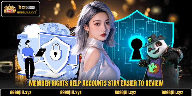 Member rights help accounts stay easier to review