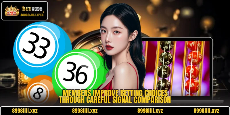 Members improve betting choices through careful signal comparison Members improve betting choices through careful signal comparison
