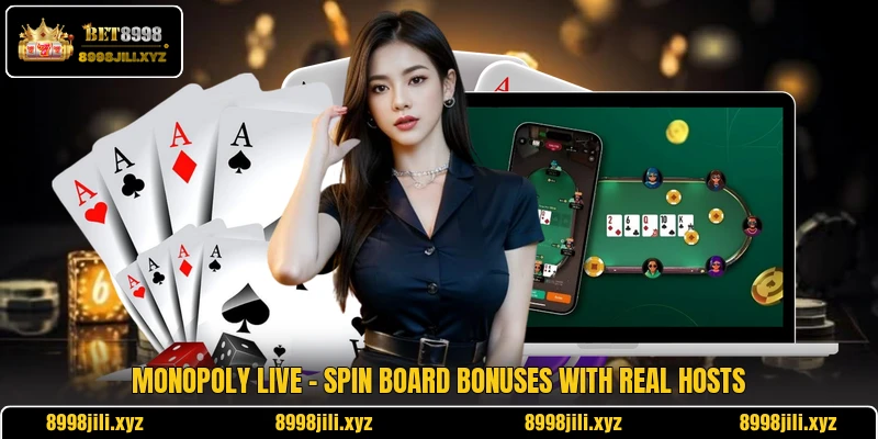 Monopoly Live - Spin Board Bonuses With Real Hosts 1 Monopoly Live - Spin Board Bonuses With Real Hosts