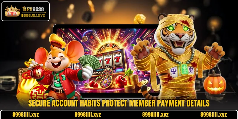 Secure account habits protect member payment details